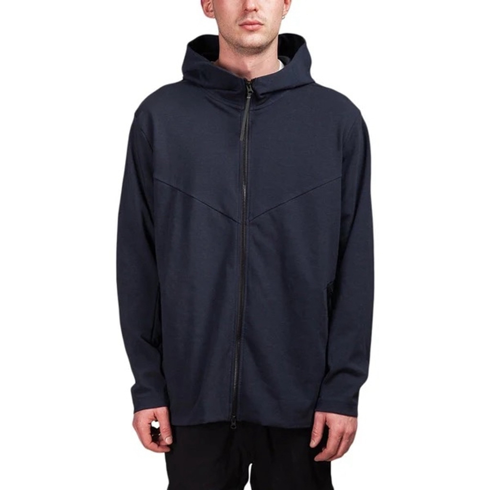 Men's Nike sportswear tech fleece windbreaker Hoodie size XS Blue Full Zip